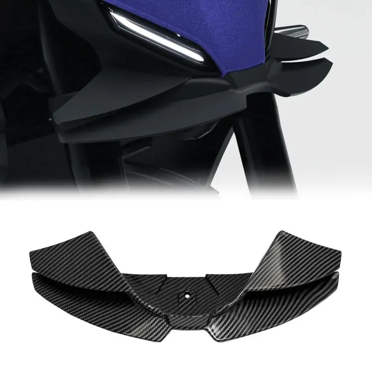 MO-TF022 Motorcycle Front Spoiler Downforce Winglet Kit For Yamaha MT07 2024-2025(Water Transfer Printing)