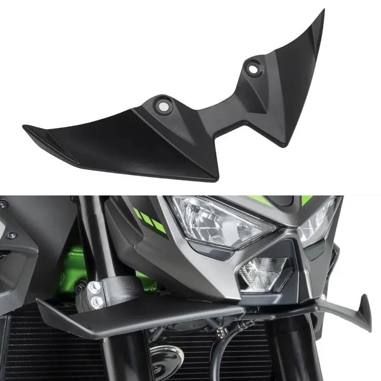MO-TF023 Motorcycle Beak Winglet Kit For Kawasaki Z900 / Z900SE 2025+(Black)