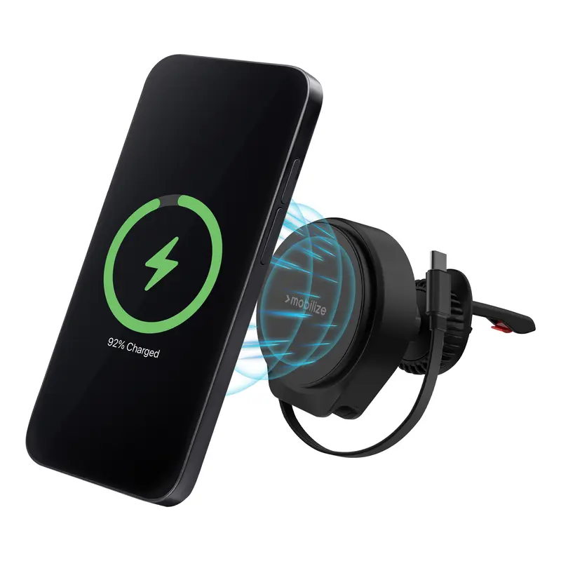 Mobilize MagSafe Car Holder with Wireless Charger 25W – USB-C