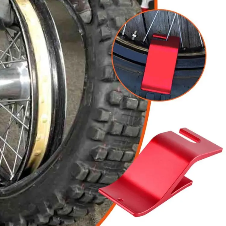 Motorcycle Tire Bead Replacement Installation Auxiliary Bracket(Red)
