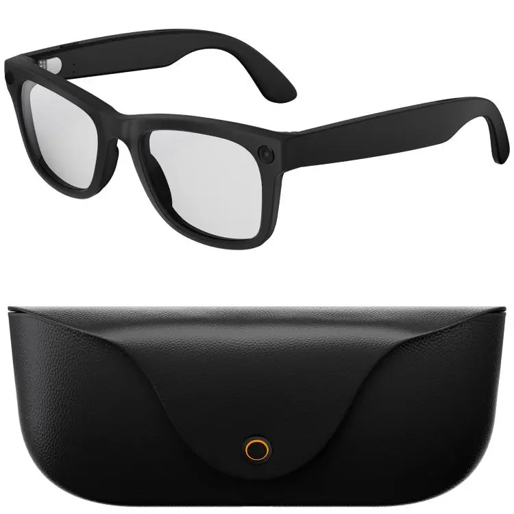 MT5 Ultra Smart AI Glasses with 8MP HD Camera, Video Recording WiFi Transmission Al Smart Voice Assistant, Type