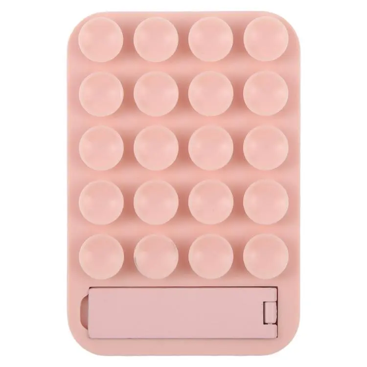 Multi-Functional Silicone Magnetic Phone Holder(Light Pink)