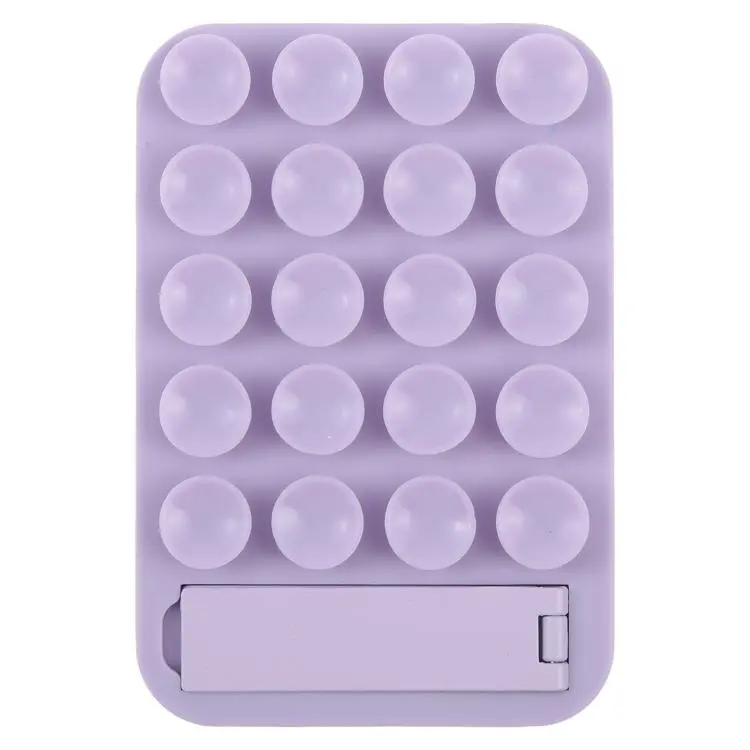 Multi-Functional Silicone Magnetic Phone Holder(Purple)