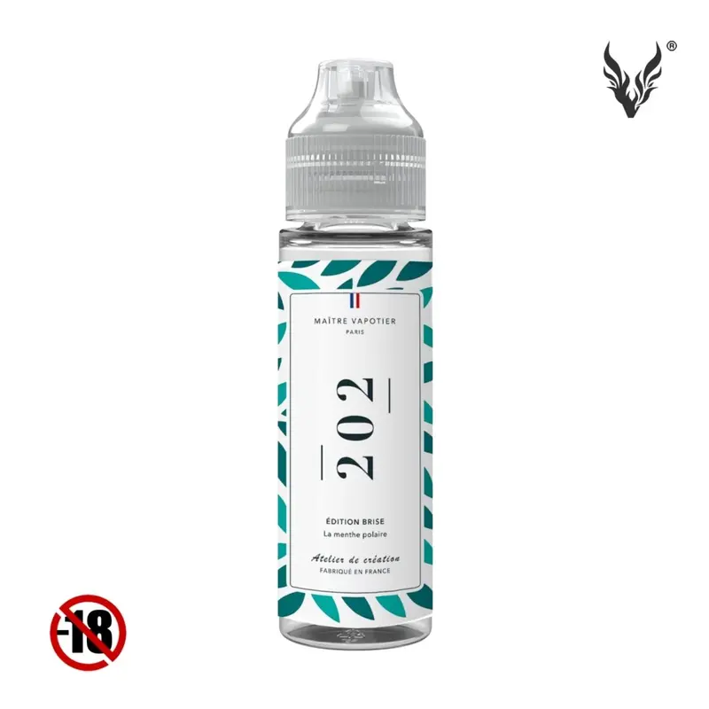 N°202 La Menthe Polaire 50ml - Maître Vapotier