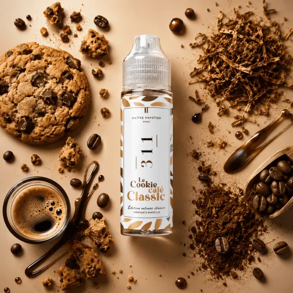 N°311 Le Cookie Café Classic 50ml - Maître Vapotier