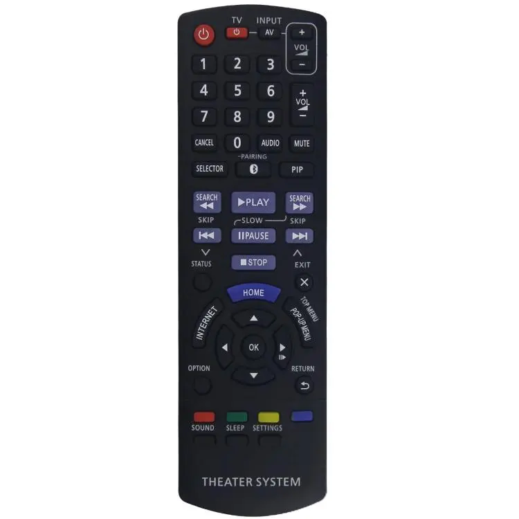 N2QAYB000970 Replacement Remote Control For Panasonic Blu-ray Disc DVD Player & Theater System
