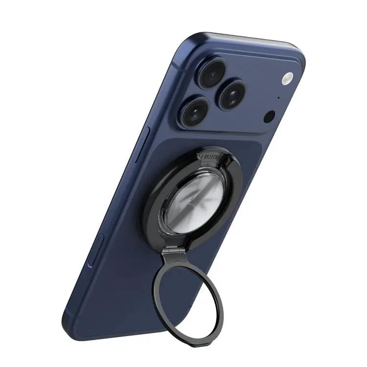 NILLKIN Ice Snap Magnetic Modular Phone Ring Holder(Black)
