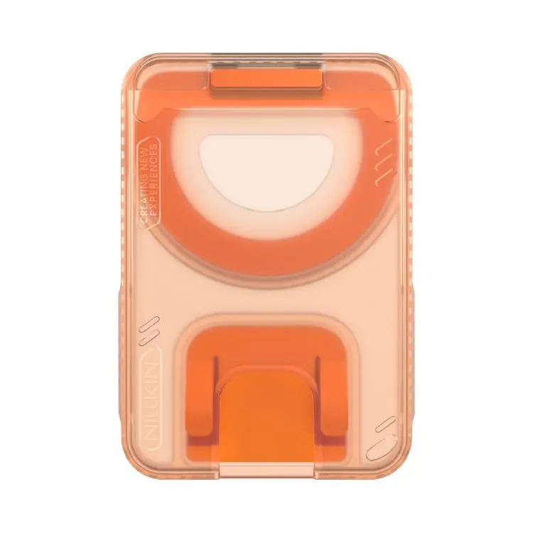 NILLKIN IceMate Magnetic Wallet Phone Holder(Orange)