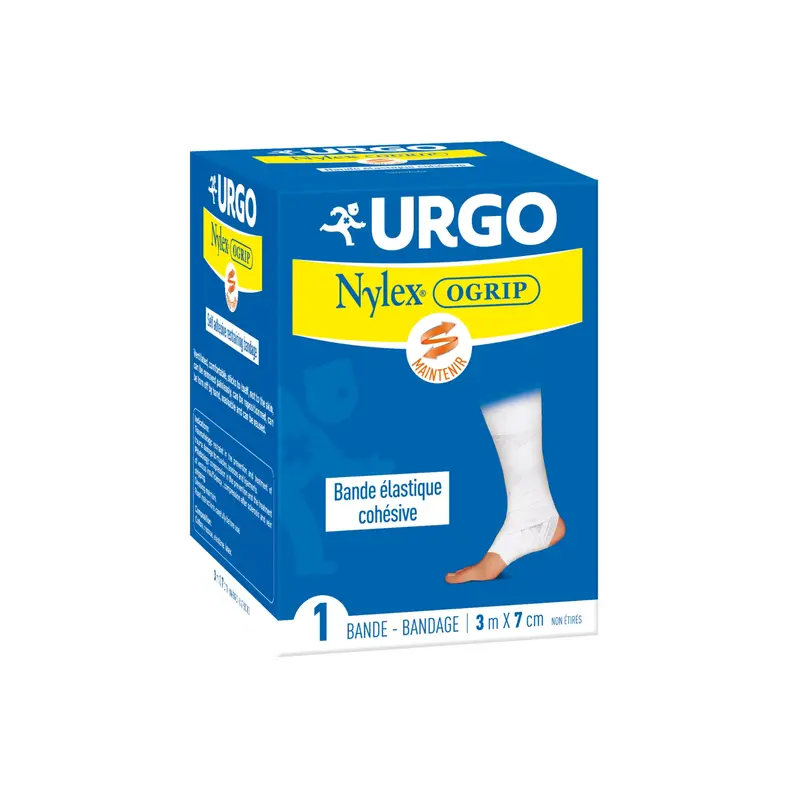NYLEXOGRIP - Bandes de contention cohésive - 3 m - Urgo