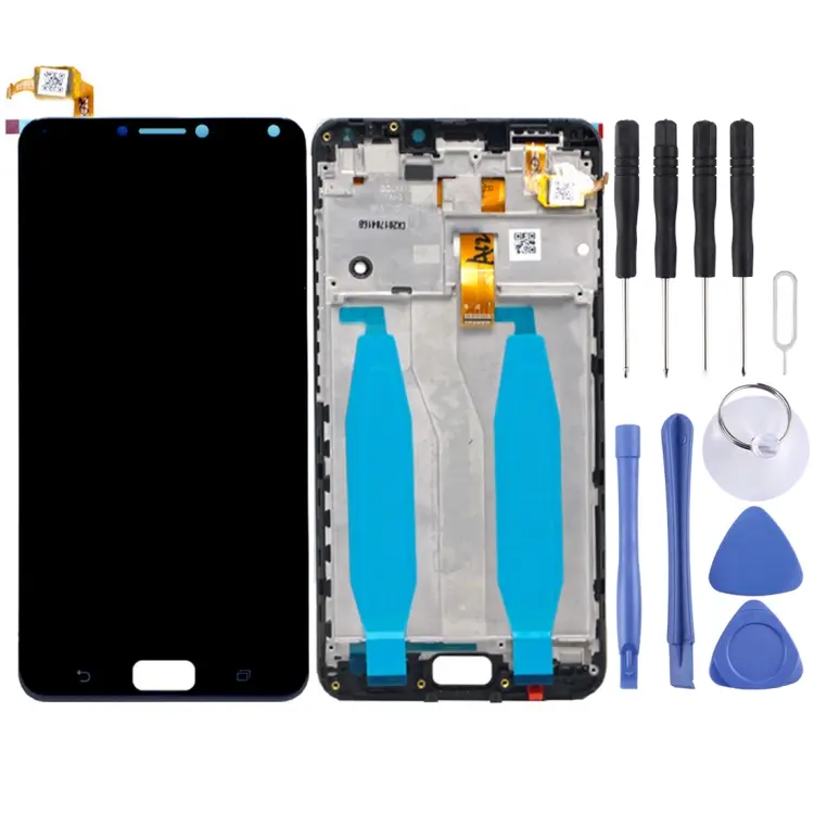 OEM LCD Screen for Asus Zenfone 4 Max ZC554KL X00ID Digitizer Full Assembly with Frame(Black)