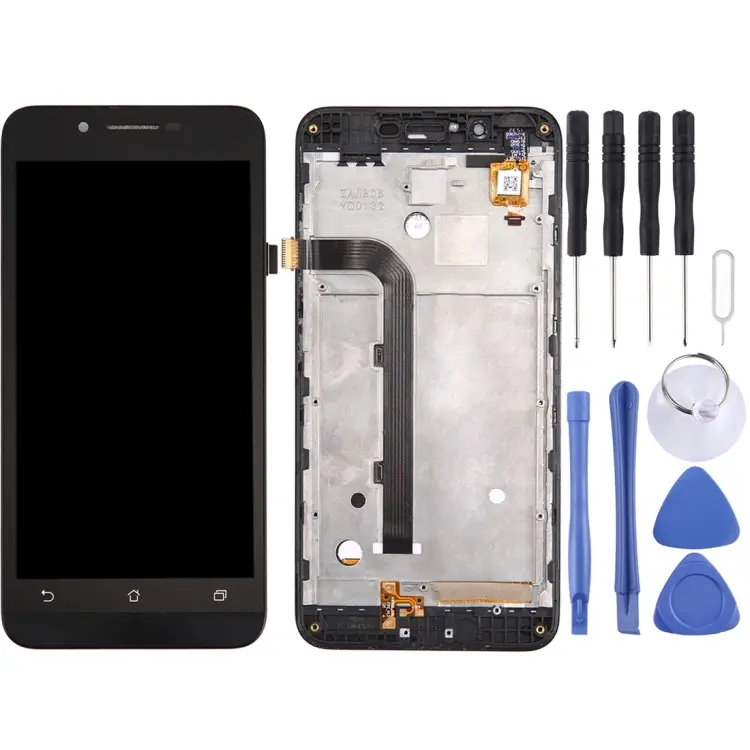 OEM LCD Screen for Asus ZenFone Go / ZC500TG / Z00VD Digitizer Full Assembly with Frame(Black)