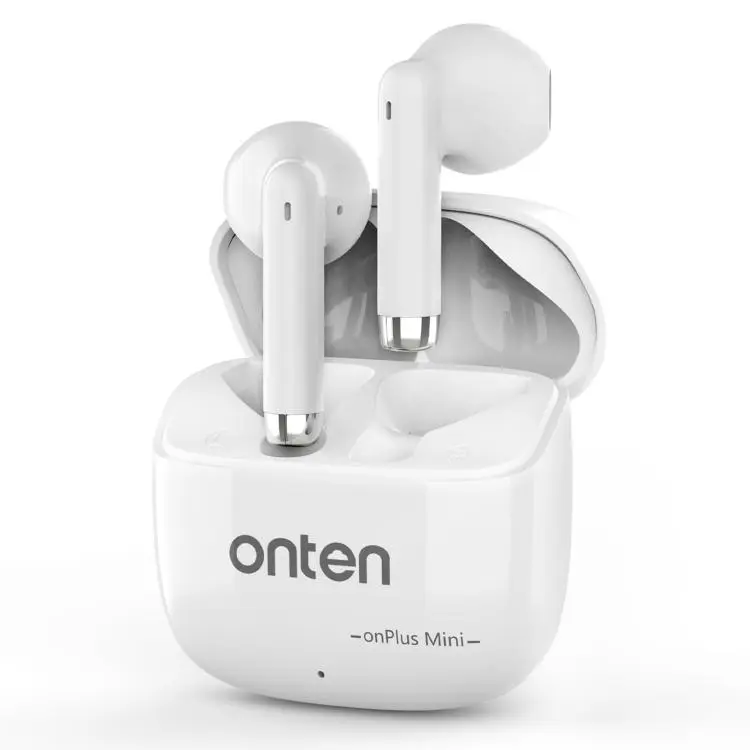Onten BE301 ON-Plus Mini Wireless Bluetooth 5.4 Earphones(White)