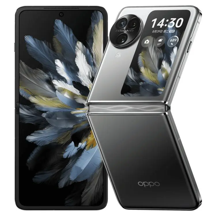 OPPO Find N3 Flip AI, 12GB+256GB, Face ID & Side Fingerprint Identification, 6.8 inch + 3.26 inch Screen ColorOS 13.2 Dimensity 9200 Octa Core, Network
