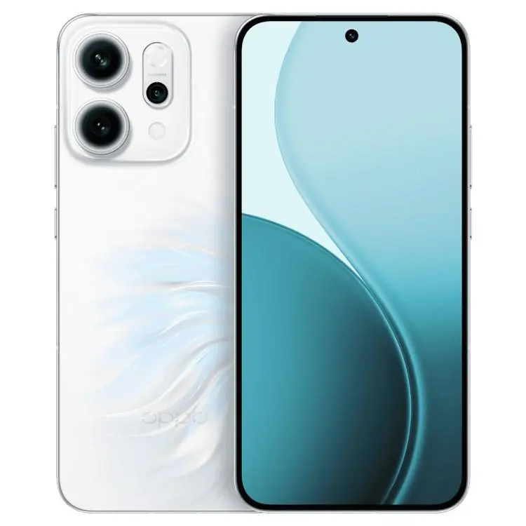 OPPO Reno14 AI Phone, 12GB+256GB, Screen Fingerprint, 6.59 inch ColorOS 15.0 Dimensity 8350 Octa Core, NFC, OTG, Network