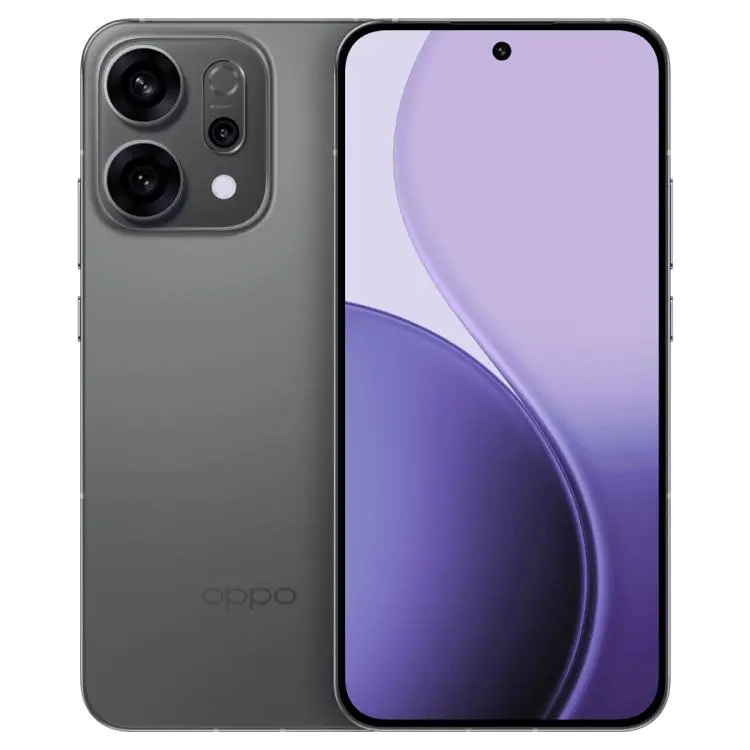 OPPO Reno14 AI Phone, 12GB+512GB, Screen Fingerprint, 6.59 inch ColorOS 15.0 Dimensity 8350 Octa Core, NFC, OTG, Network