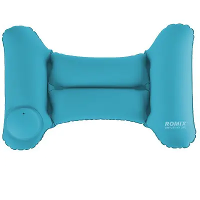 Oreiller de Voyage Gonflable pour Soutien du Dos (Portable)
