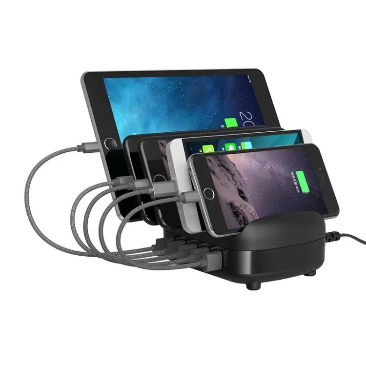 ORICO DUK-5P 40W 5 USB Ports Smart Charging Station with Stand, Plug