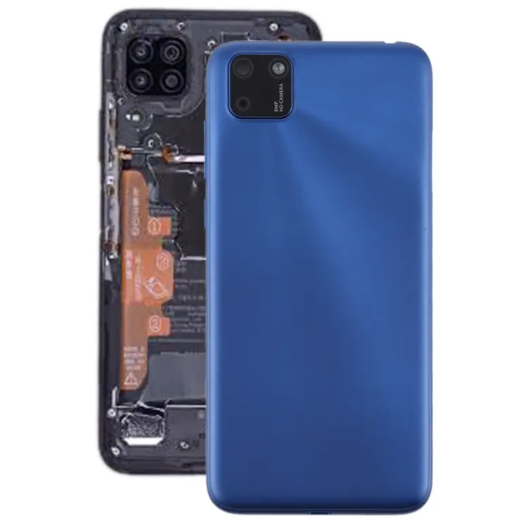 Original Battery Back Cover with Camera Lens Frame for Huawei Y5p(Blue)