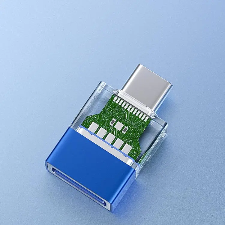 OTG3.0 Lighted Adapter High Speed Data Transfer For Computers Phones Mice Keyboards, Spec