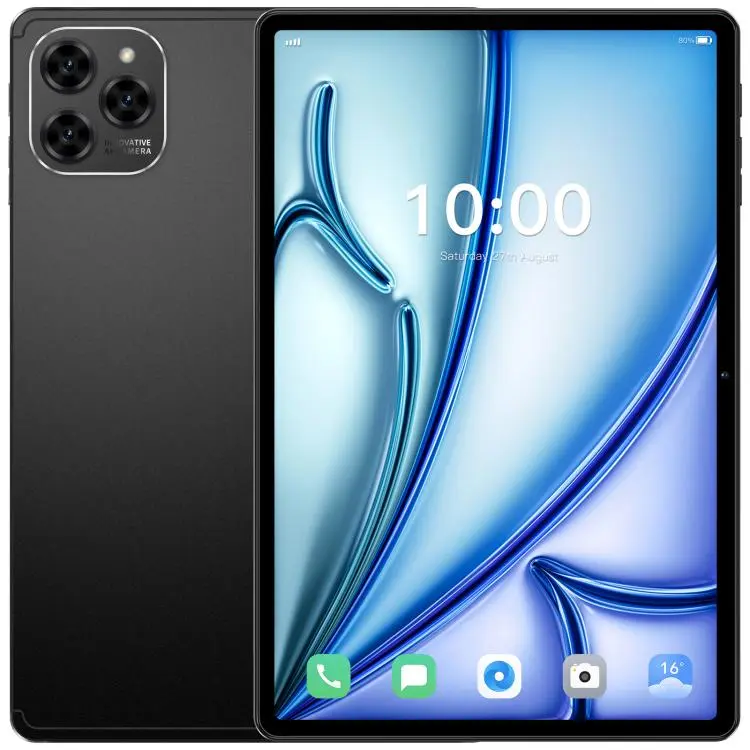 Pad 16 Pro 10.1 inch 4G LTE Tablet PC, 4GB+32GB, Android 10 MTK6755 Octa Core, AU Plug (Black)
