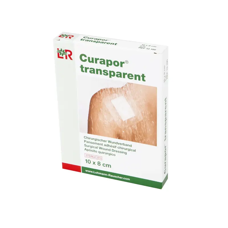 Pansements Curapor stérile postopératoire transparent - boîte de 25 ou 50 - 5 dimensions - Lohmann & Rauscher
