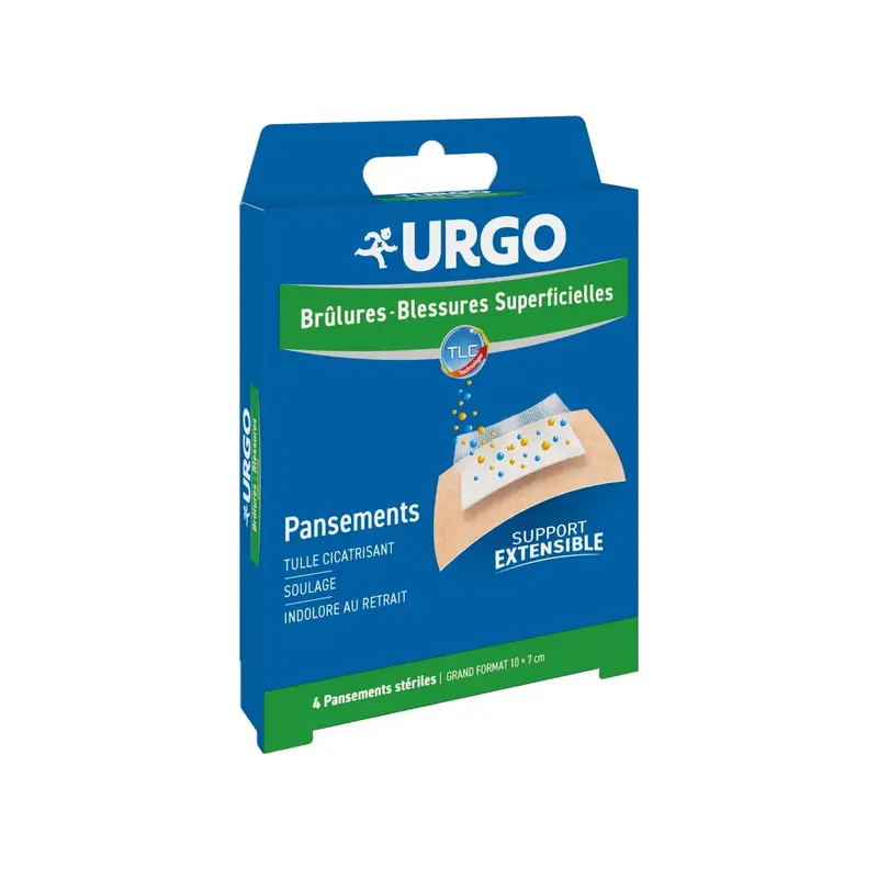 Pansements extensibles - Brûlures-Blessures - Urgo