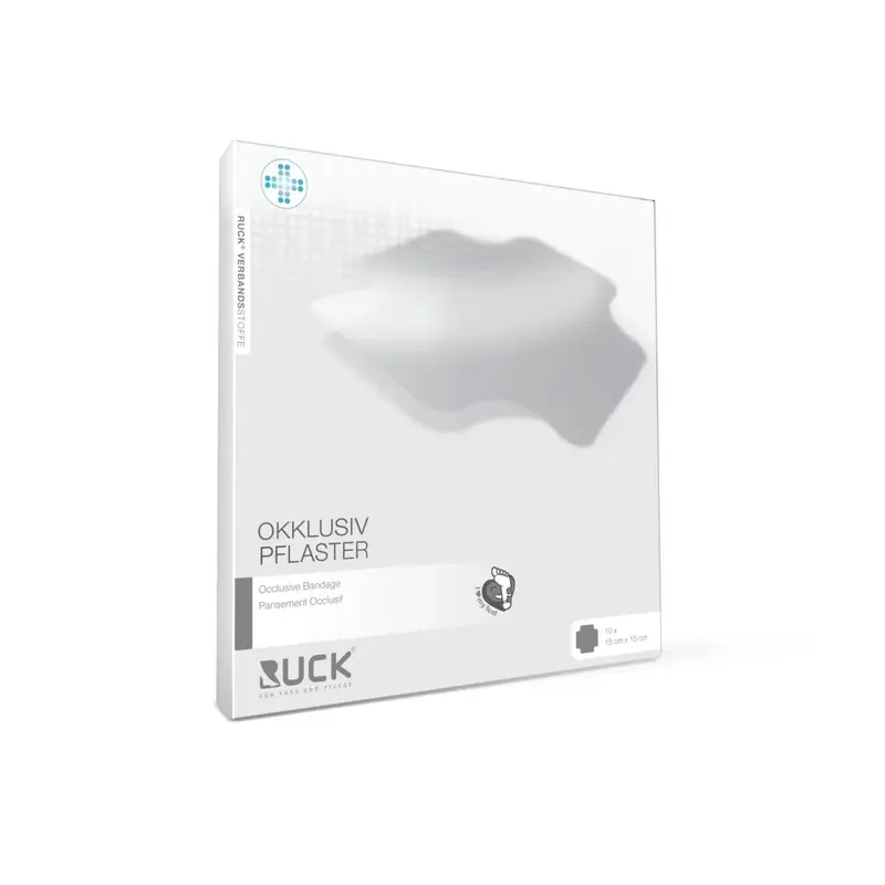 Pansements occlusifs - 15x15 cm - Lot de 10 - Ruck