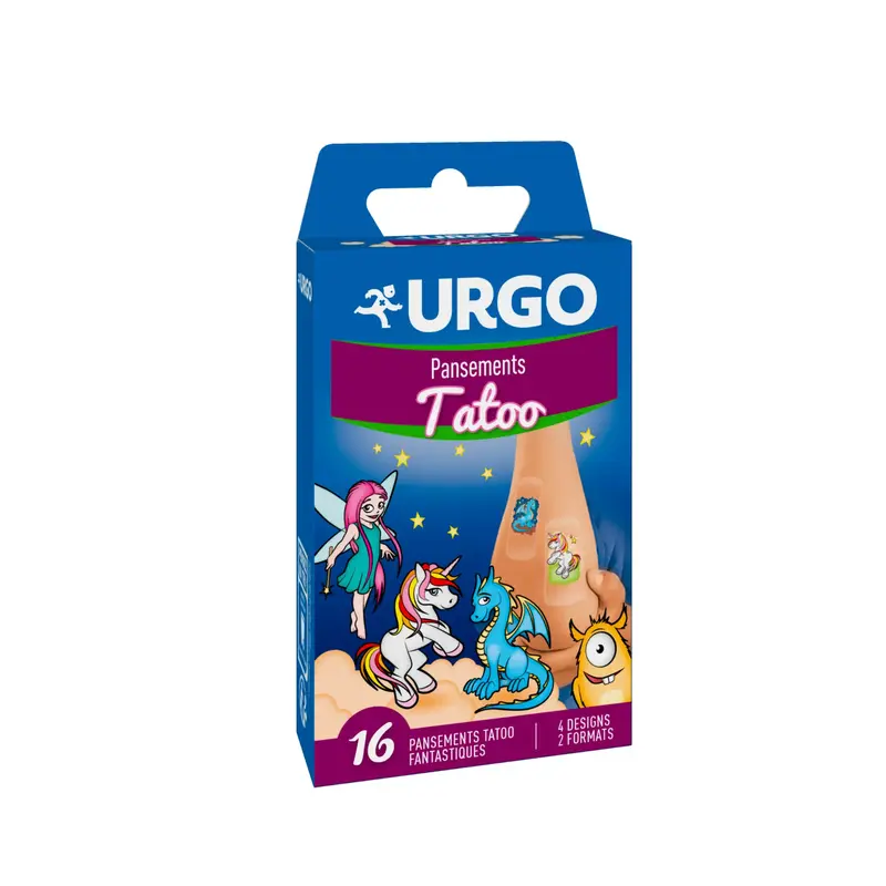 Pansements Tatoo - bte de 16 - Urgo