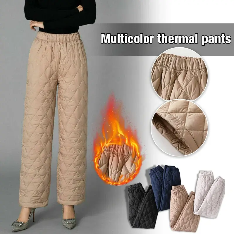 Pantalon Thermique Matelassé Imperméable - Femme
