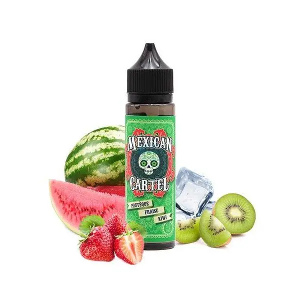 Pastèque Fraise Kiwi 50ML - Mexican Cartel