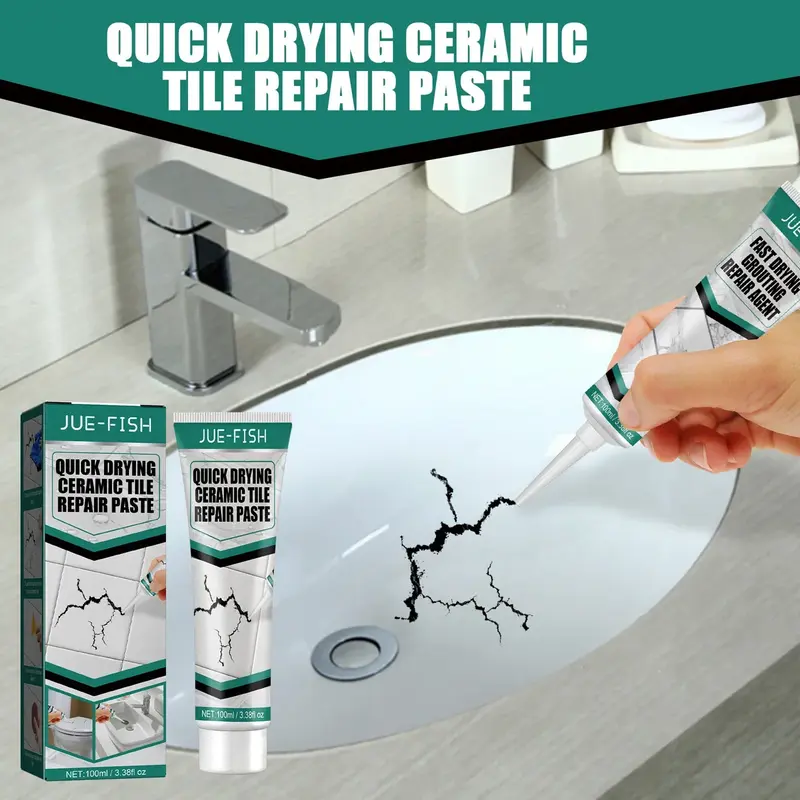 Pâte Réparatrice Carrelage Céramique – Séchage Rapide