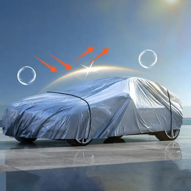 PE Anti-Dust Waterproof Sunproof Car Cover, Size