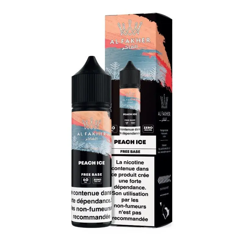 Peach Ice 60ml - Al Fakher