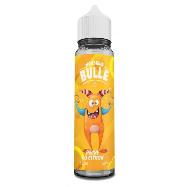 Pêche au Citron 50 ML - Mr Bulle