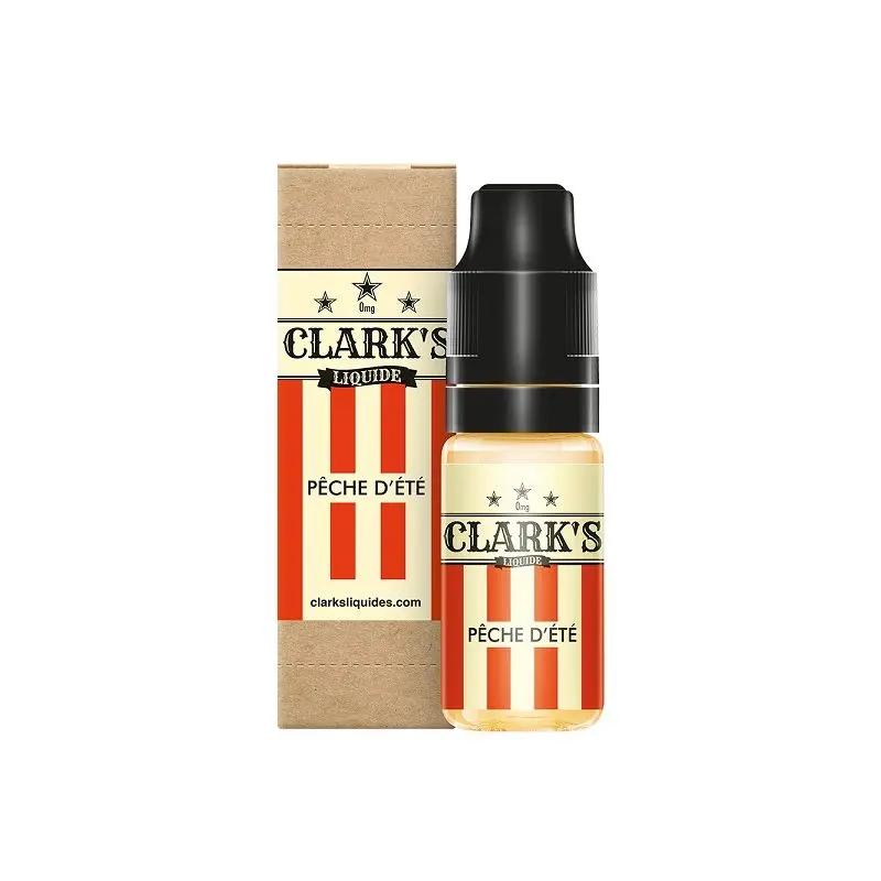 Pêche d'Été Clark's Liquide 10ml