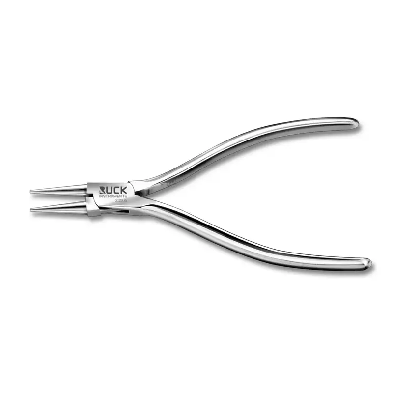 Petite pince à becs ronds - 12 cm - Tranchant