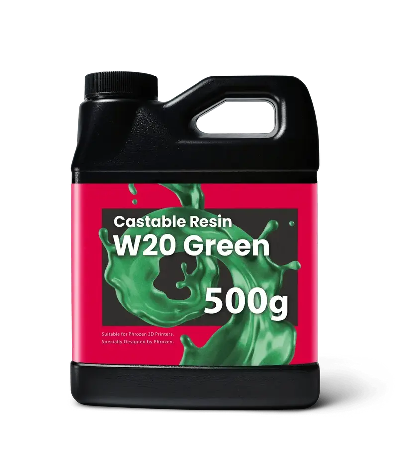 Phrozen Resin Castable W20 – Green (0.5KG)