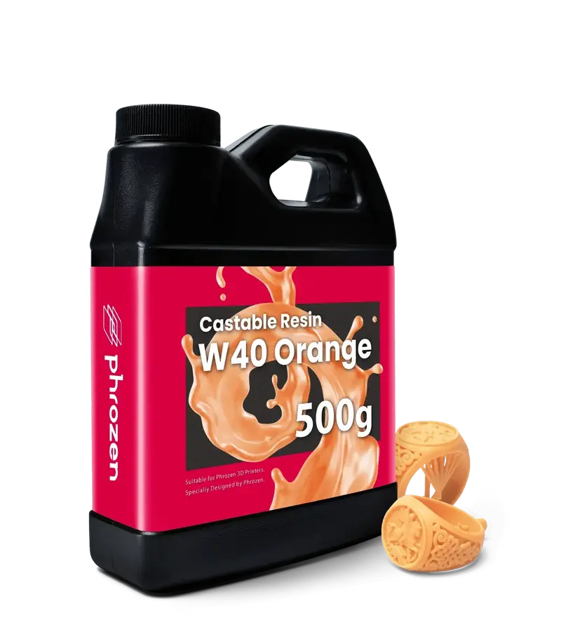 Phrozen Resin Castable W40 – Orange (0.5KG)
