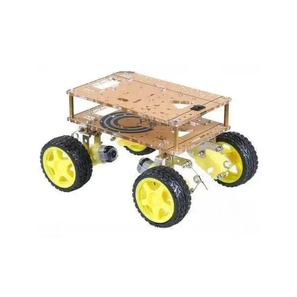 Piattaforma robotica 4WD con sospensioni