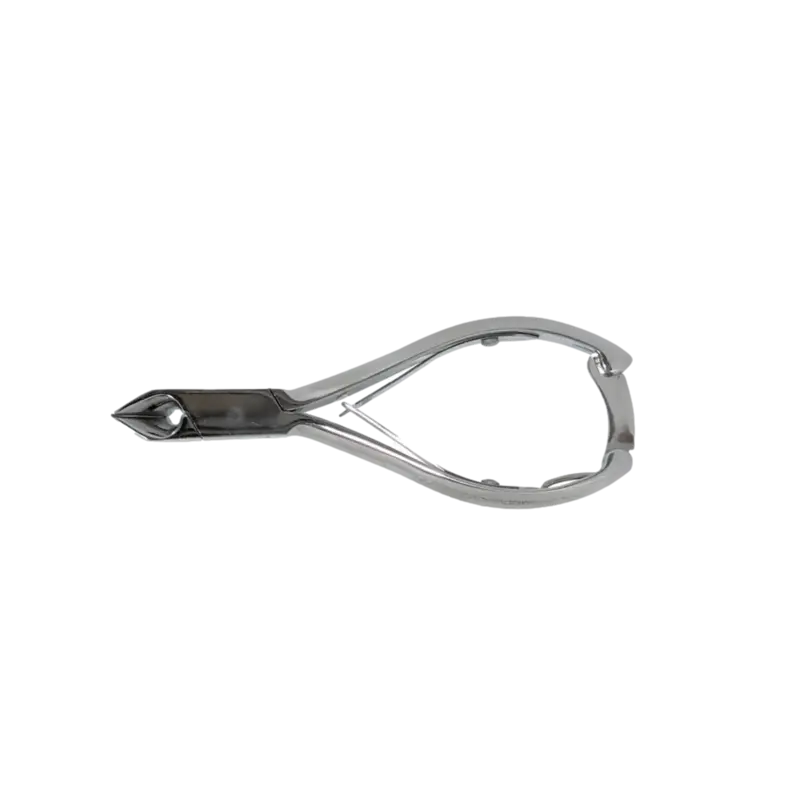 Pince à ongles - Coupe concave - Mors obliques effilés - 14 cm