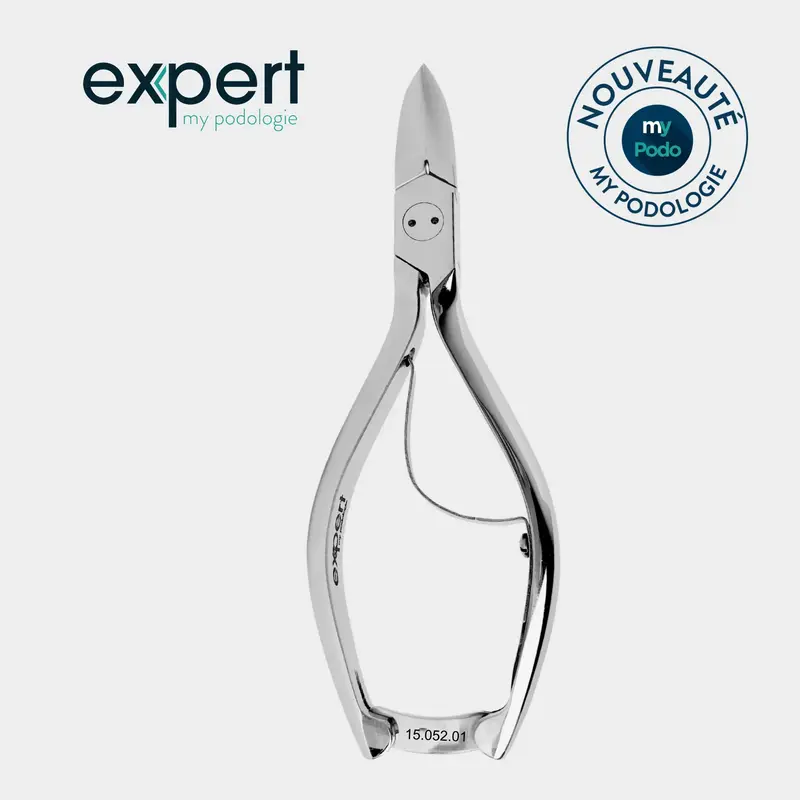 Pince à ongles - Coupe droite - 20 mm - Mors concaves - Expert by My Podologie