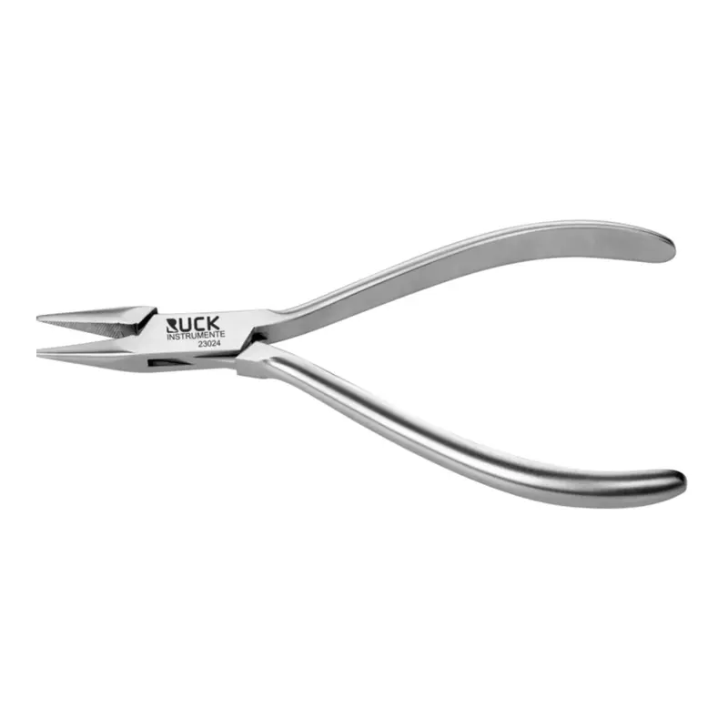 Pince pointue à becs courts et dentelés - 13,5 cm - Ruck