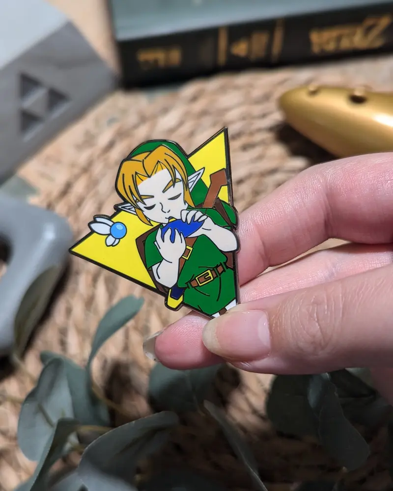 Pin's Métal - Link enfant - Oarina of time