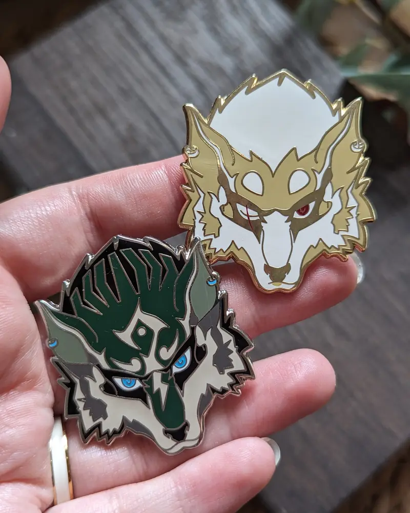 Pin's Métal - Link Loup