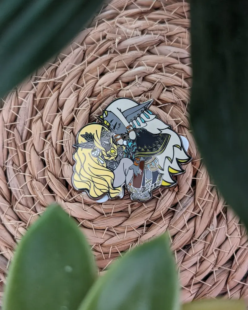 Pin's Métal - Sonia & Rauru