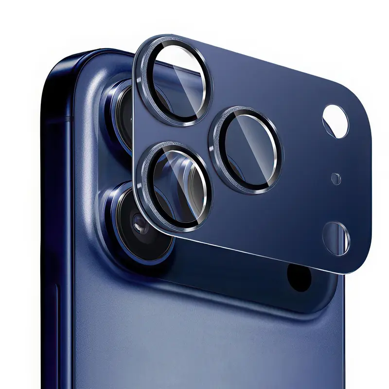 Plaque de protection pour caméra pour iPhone 17 Pro Marine