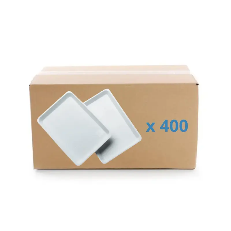 Plateaux de soin à usage unique fond lisse ou structuré - 5 formats - Carton de 400