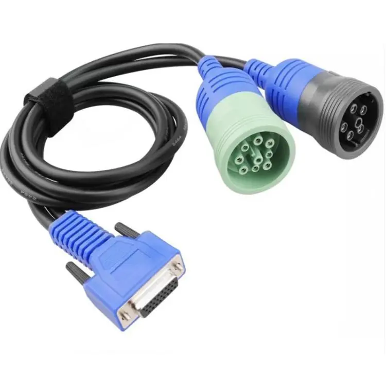 PN 493148 6Pin + 9Pin Y Deutsch-Compatible Connector Cable For Nexiq, Type