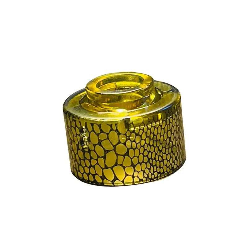 Polished Ultem Venna cap LEZARD engravings
