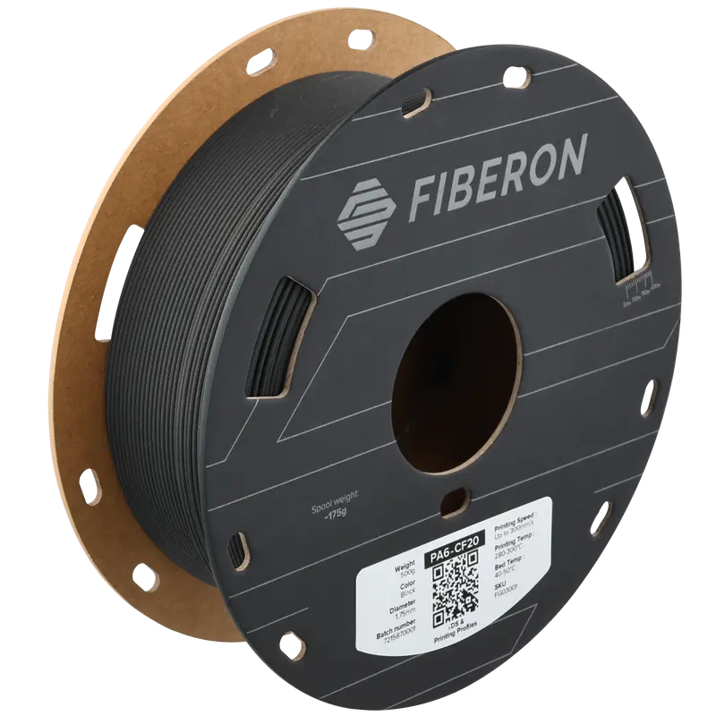 Polymaker Fiberon™ PA6-CF20 - 1.75 mm - 500 g - Noir